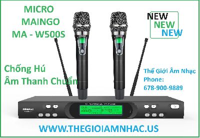 New 2024-Micro Maingo MA-W500S